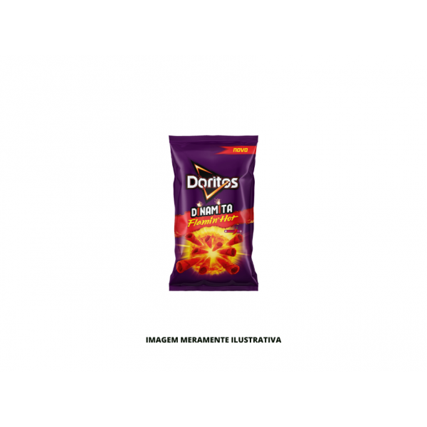SALGADINHO - ELMA CHIPS - 60g DORITOS DINAM FLAMIN HOT